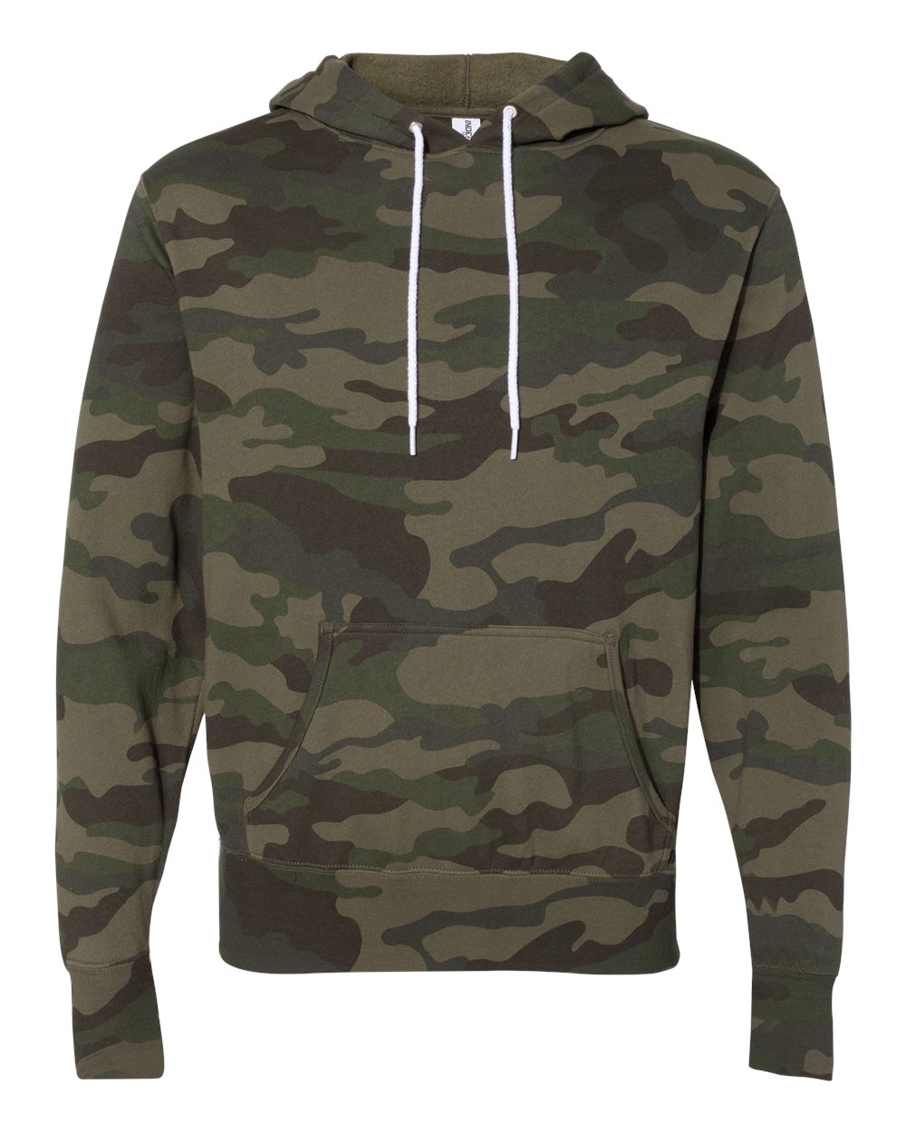 Unisex Lightweight Fitted Hooded Pullover Sweatshirt